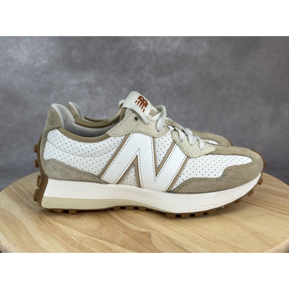 New Balance Unisex Incense Sea Salt Beige Casual Sneaker Women 8 Men 6.5 MS327PS